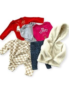 Infant Girls Carter’s Jessica Simpson 6-9, 9, & 9-12 Months Clothing Set